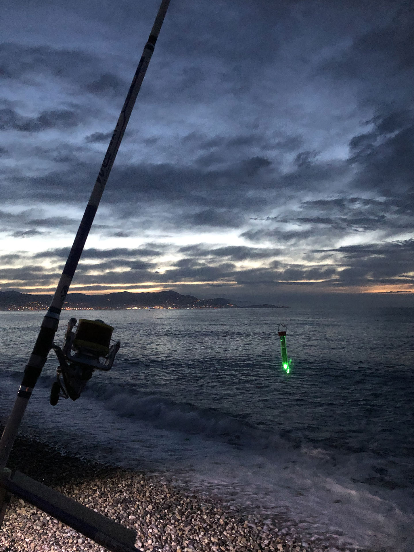 Ecureuil peche carpe dans détecteurs de touche pour pêcheur